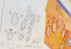 Photo of child's art